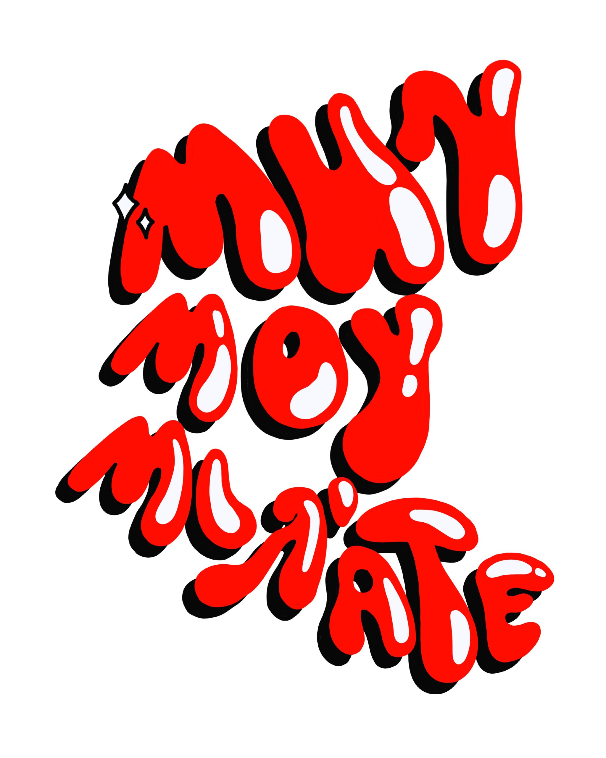 Min mou milate μπλούζα - Image 2